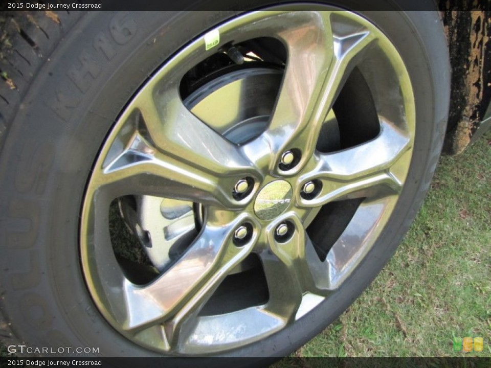 2015 Dodge Journey Crossroad Wheel and Tire Photo #96663416