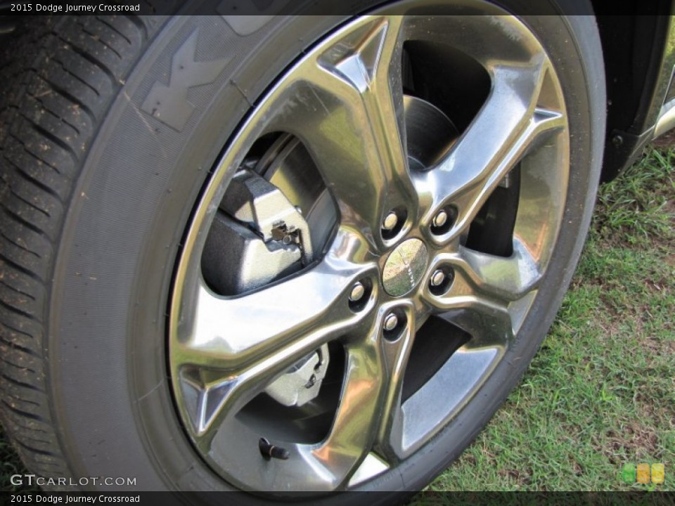 2015 Dodge Journey Crossroad Wheel and Tire Photo #96664832