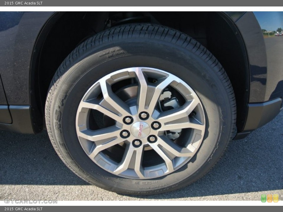 2015 GMC Acadia SLT Wheel and Tire Photo #96689554