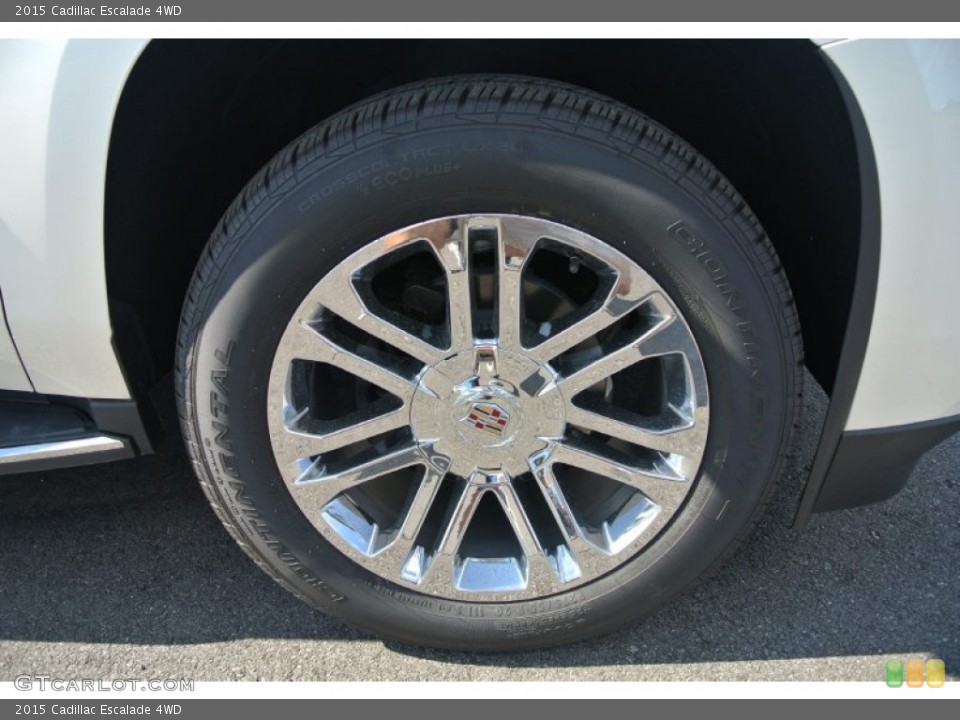 2015 Cadillac Escalade 4WD Wheel and Tire Photo #96690019