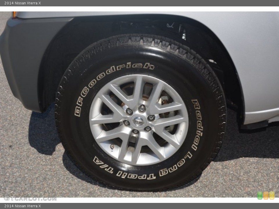 2014 Nissan Xterra X Wheel and Tire Photo #96695998