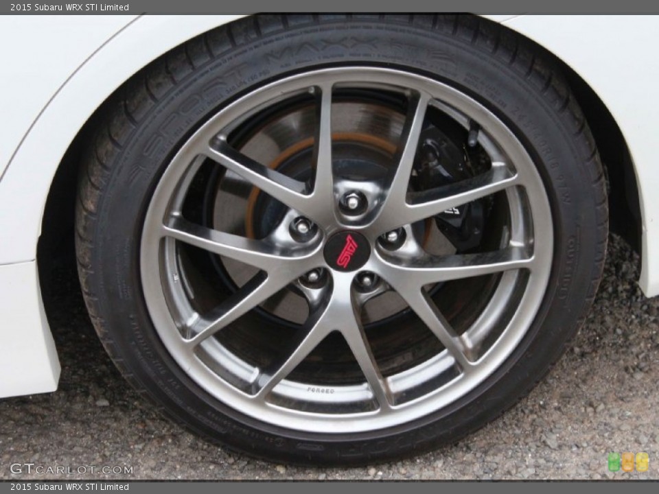 2015 Subaru WRX STI Limited Wheel and Tire Photo #96696760