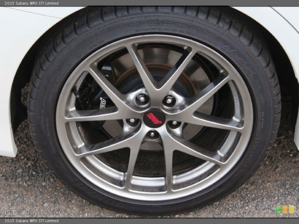 2015 Subaru WRX STI Limited Wheel and Tire Photo #96696784