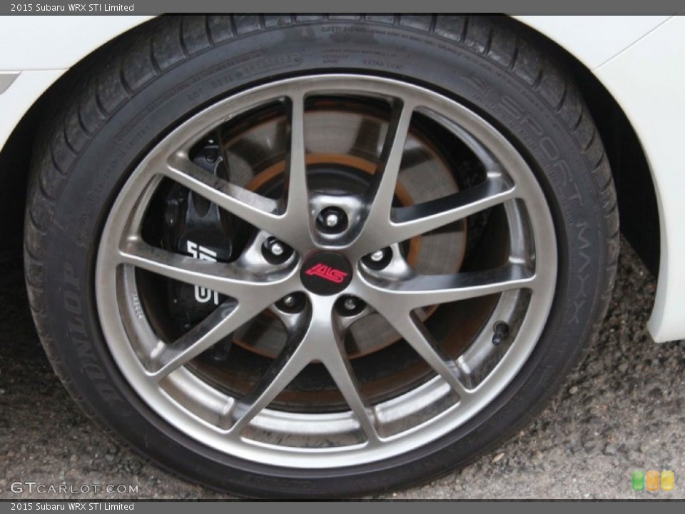2015 Subaru WRX STI Limited Wheel and Tire Photo #96696805