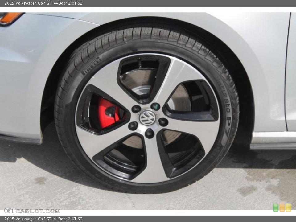 2015 Volkswagen Golf GTI 4-Door 2.0T SE Wheel and Tire Photo #96701068