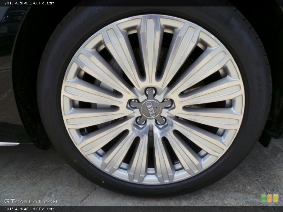 2015 Audi A8 L 4.0T quattro Wheel and Tire Photo #96712330