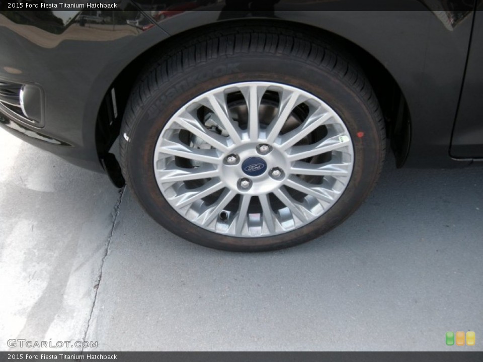 2015 Ford Fiesta Titanium Hatchback Wheel and Tire Photo #96713203