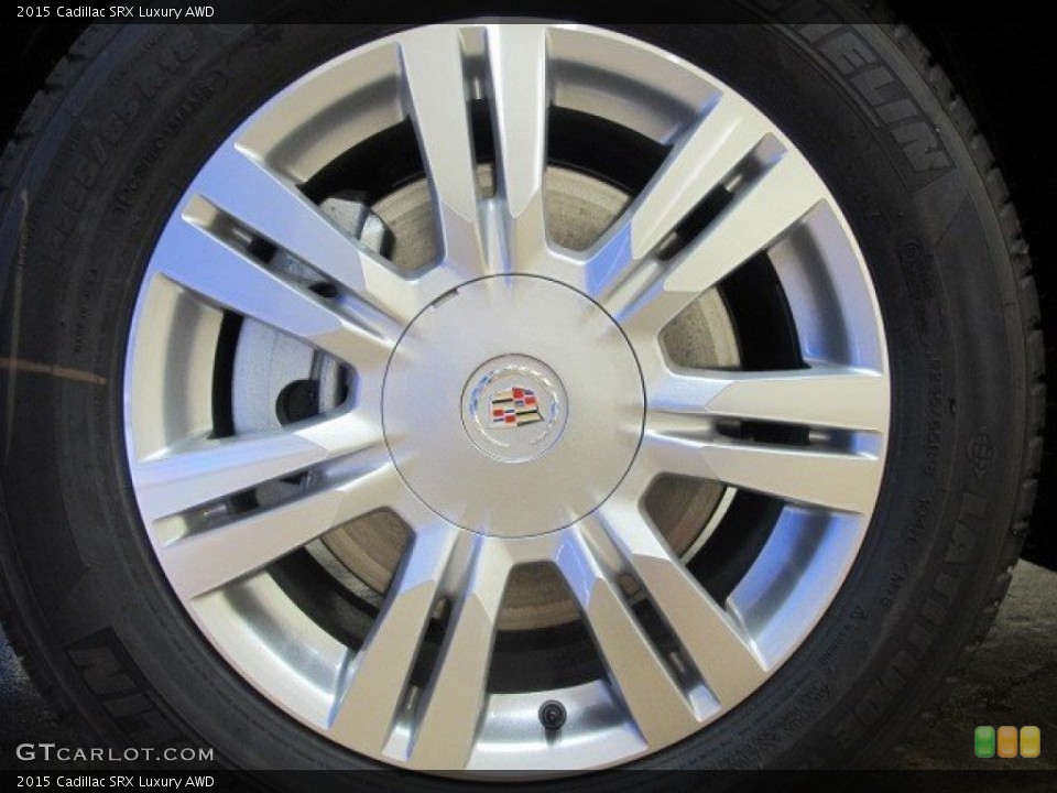 2015 Cadillac SRX Luxury AWD Wheel and Tire Photo #96733939