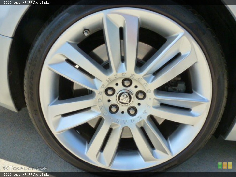 2010 Jaguar XF XFR Sport Sedan Wheel and Tire Photo #96744793
