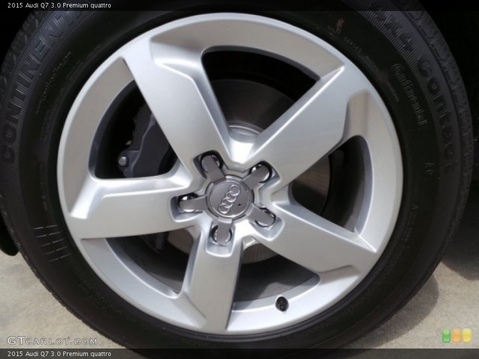 2015 Audi Q7 3.0 Premium quattro Wheel and Tire Photo #96747412