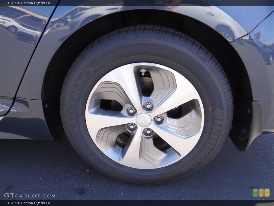 2014 Kia Optima Hybrid LX Wheel and Tire Photo #96761841