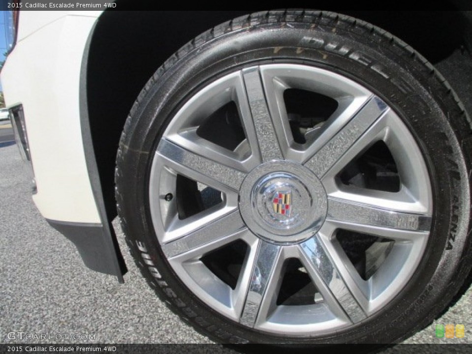 2015 Cadillac Escalade Premium 4WD Wheel and Tire Photo #96767088