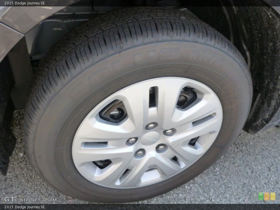2015 Dodge Journey SE Wheel and Tire Photo #96769050