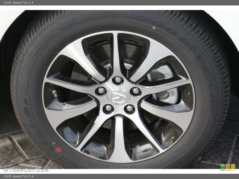 2015 Acura TLX 2.4 Wheel and Tire Photo #96795082