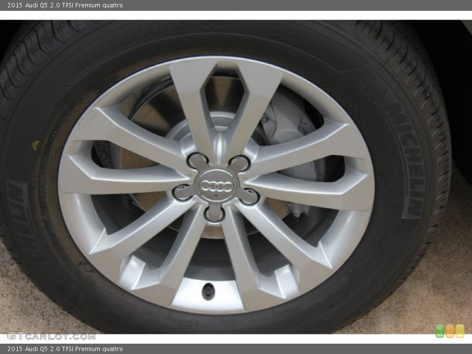 2015 Audi Q5 2.0 TFSI Premium quattro Wheel and Tire Photo #96802675