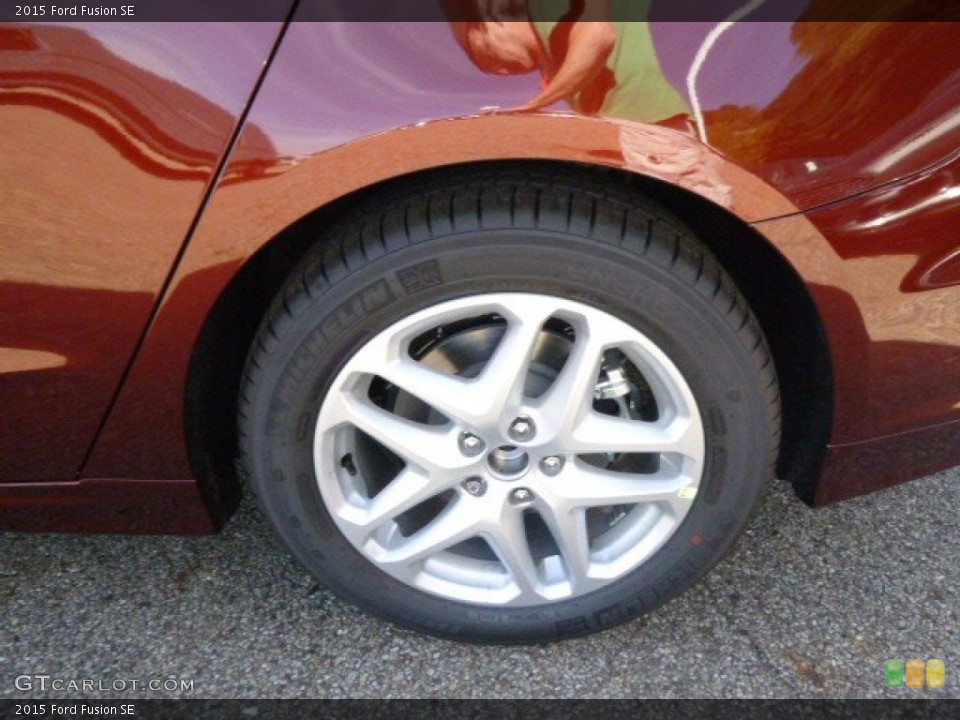 2015 Ford Fusion SE Wheel and Tire Photo #96810323