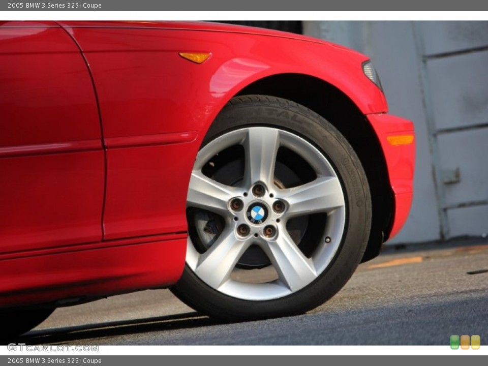 2005 BMW 3 Series 325i Coupe Wheel and Tire Photo #96820484