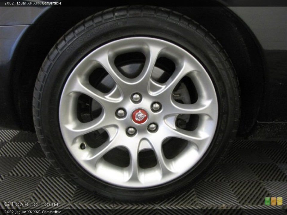 2002 Jaguar XK XKR Convertible Wheel and Tire Photo #96839132