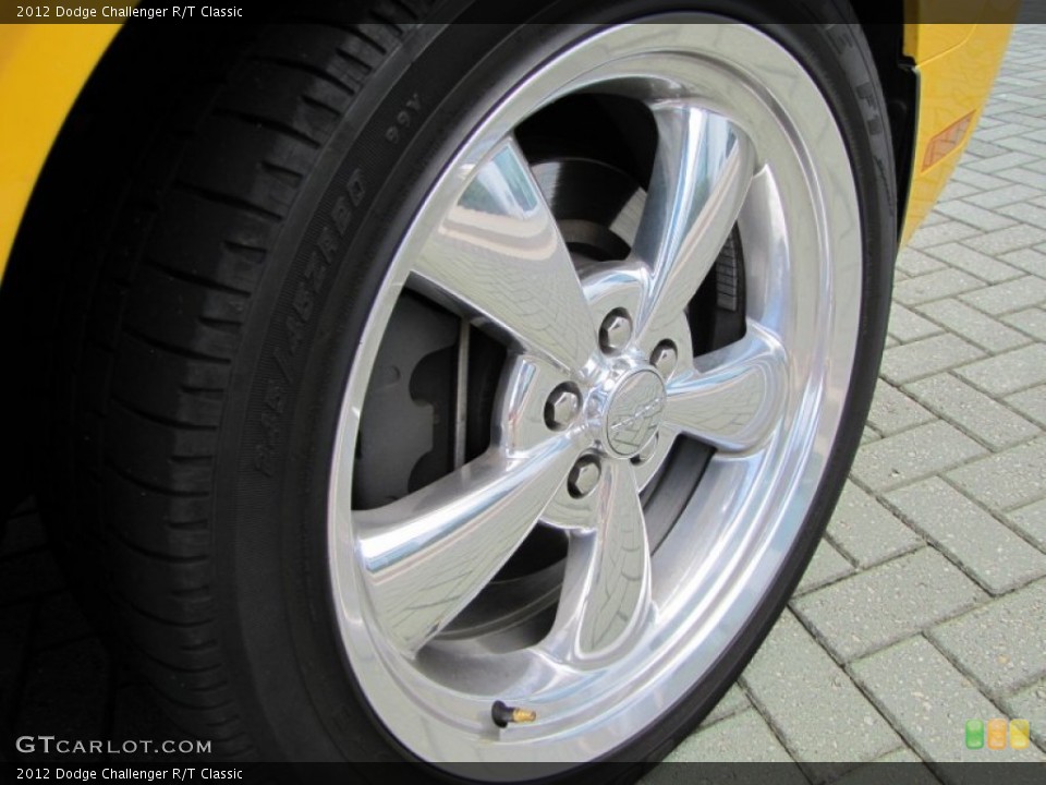 2012 Dodge Challenger R/T Classic Wheel and Tire Photo #96872990