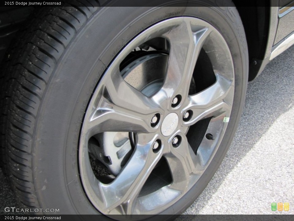 2015 Dodge Journey Crossroad Wheel and Tire Photo #96874306