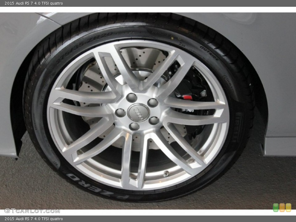 2015 Audi RS 7 4.0 TFSI quattro Wheel and Tire Photo #96888781