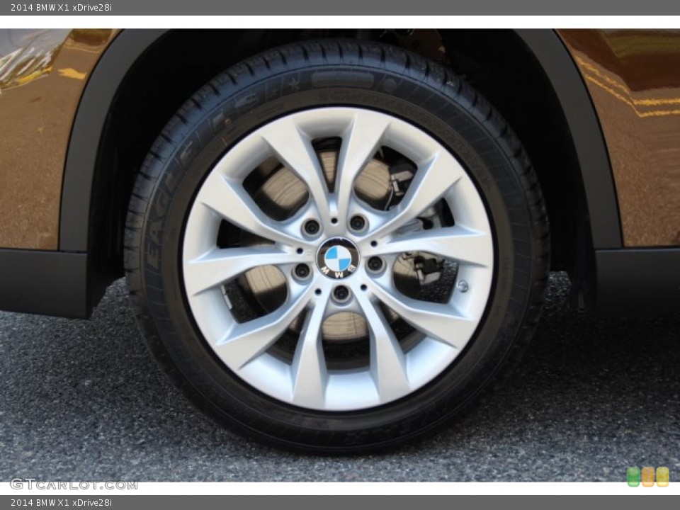 2014 BMW X1 xDrive28i Wheel and Tire Photo #96889792