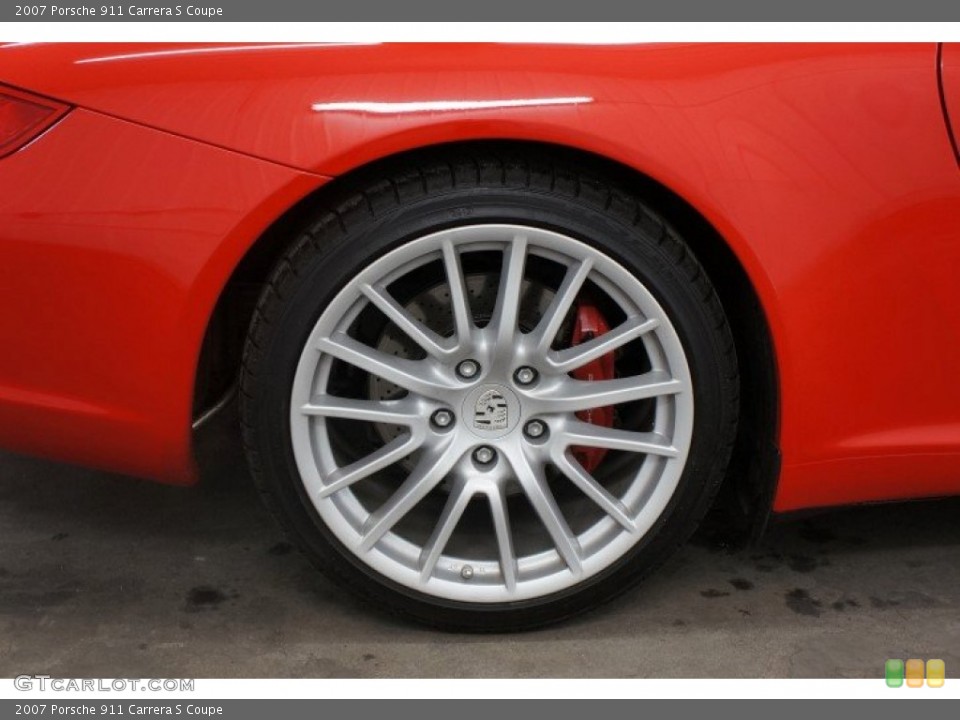 2007 Porsche 911 Carrera S Coupe Wheel and Tire Photo #96908635