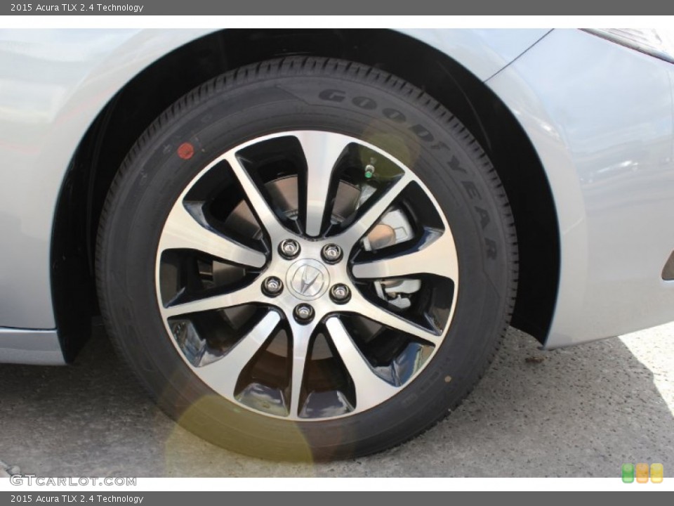 2015 Acura TLX 2.4 Technology Wheel and Tire Photo #96942622