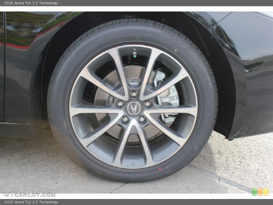 2015 Acura TLX 3.5 Technology Wheel and Tire Photo #96943207