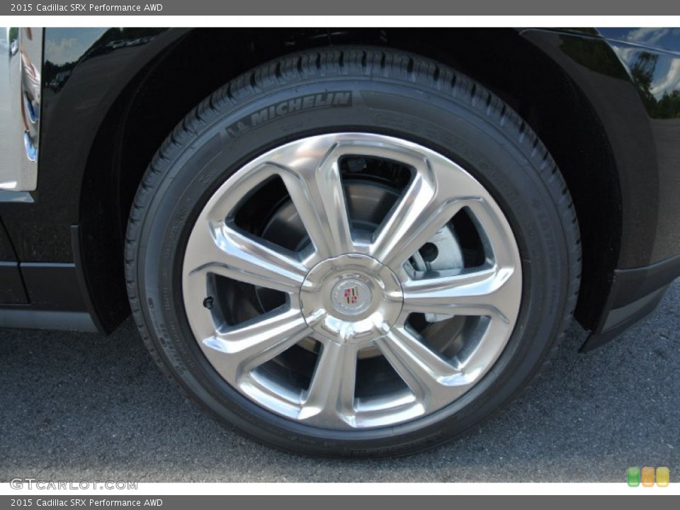 2015 Cadillac SRX Performance AWD Wheel and Tire Photo #96948299