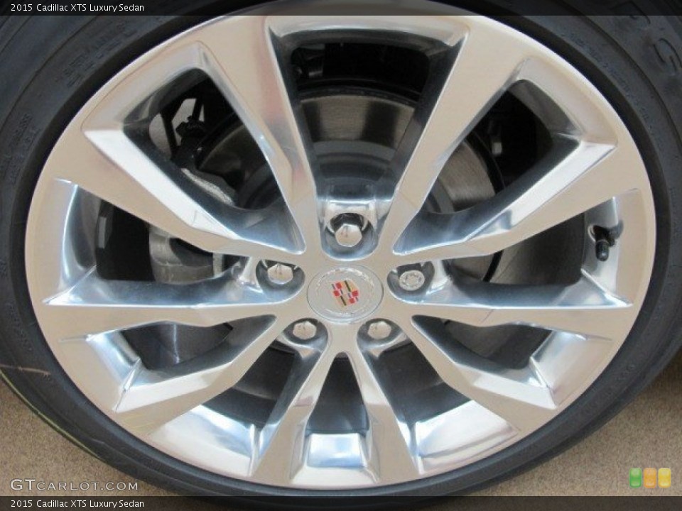 2015 Cadillac XTS Luxury Sedan Wheel and Tire Photo #96948466
