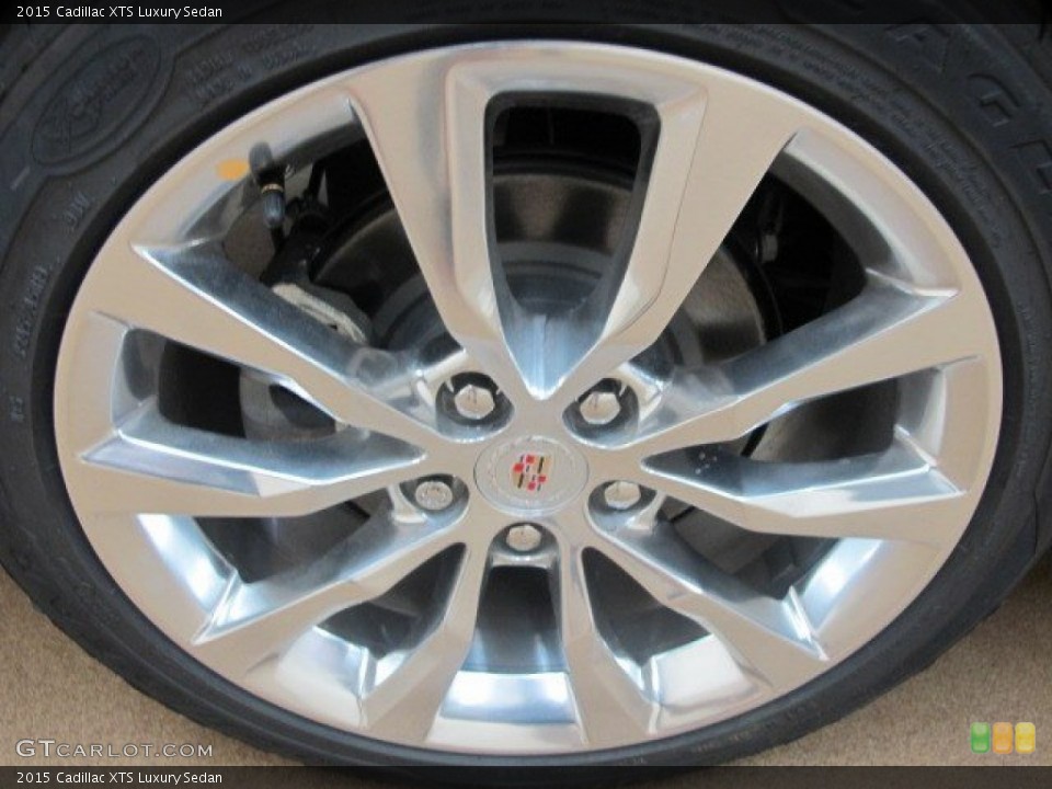 2015 Cadillac XTS Luxury Sedan Wheel and Tire Photo #96948699