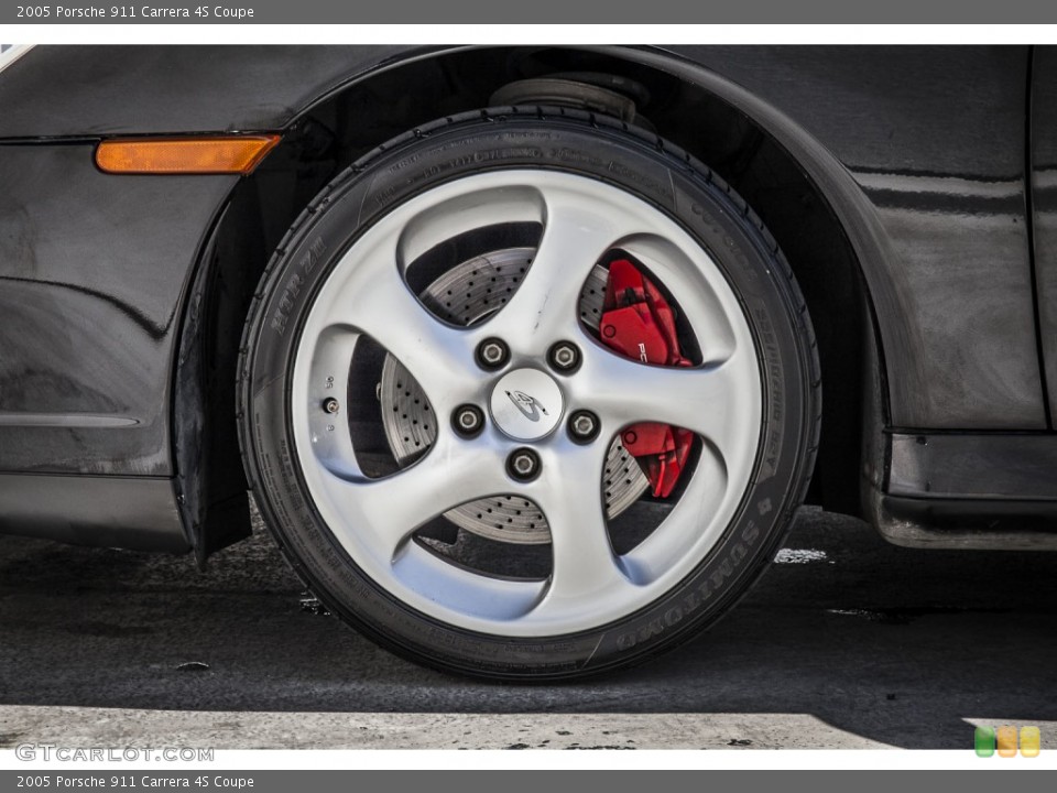 2005 Porsche 911 Carrera 4S Coupe Wheel and Tire Photo #96957819