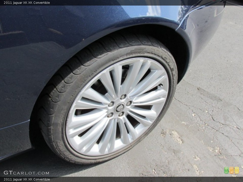 2011 Jaguar XK XK Convertible Wheel and Tire Photo #96959800