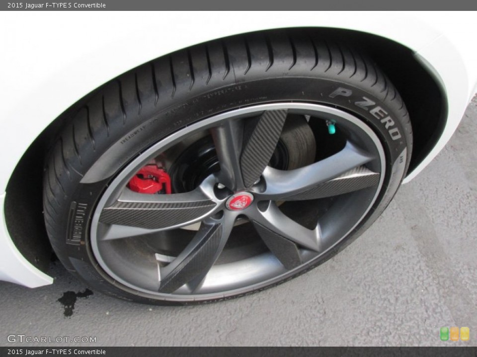 2015 Jaguar F-TYPE S Convertible Wheel and Tire Photo #96963417