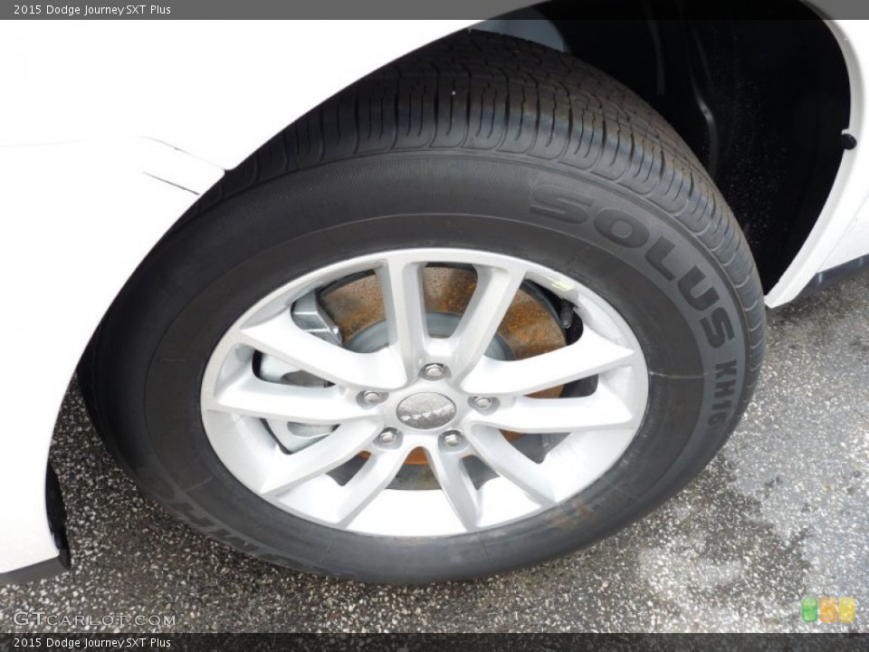 2015 Dodge Journey SXT Plus Wheel and Tire Photo #96978210