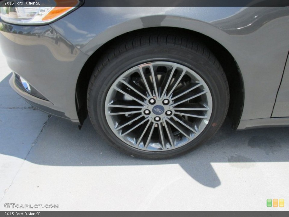 2015 Ford Fusion SE Wheel and Tire Photo #96996159