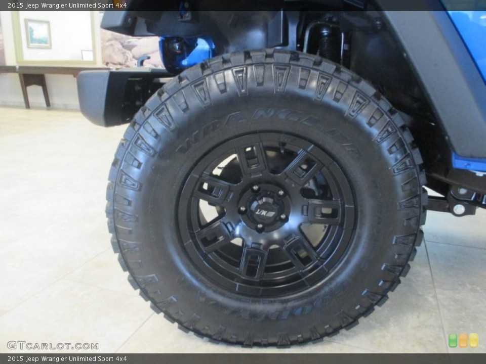 2015 Jeep Wrangler Unlimited Custom Wheel and Tire Photo #97011372