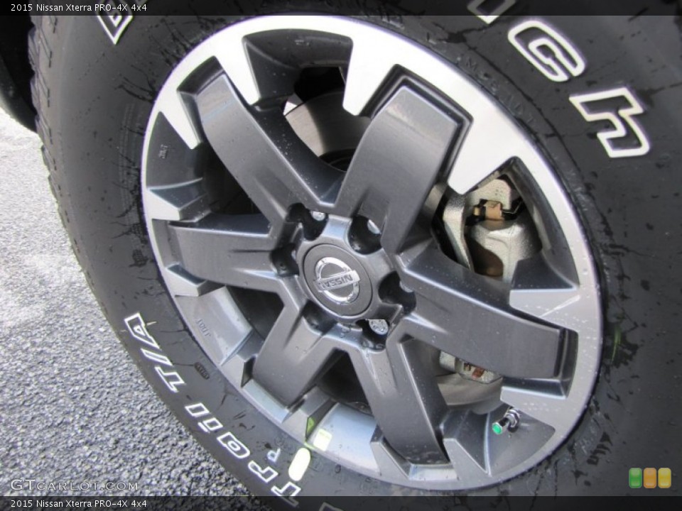 2015 Nissan Xterra PRO-4X 4x4 Wheel and Tire Photo #97013838
