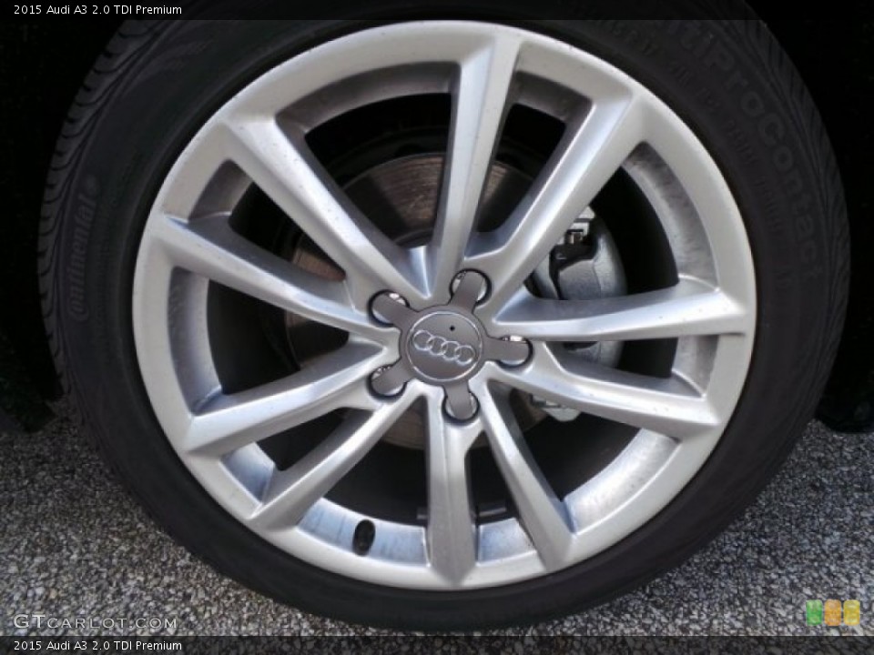 2015 Audi A3 2.0 TDI Premium Wheel and Tire Photo #97020960