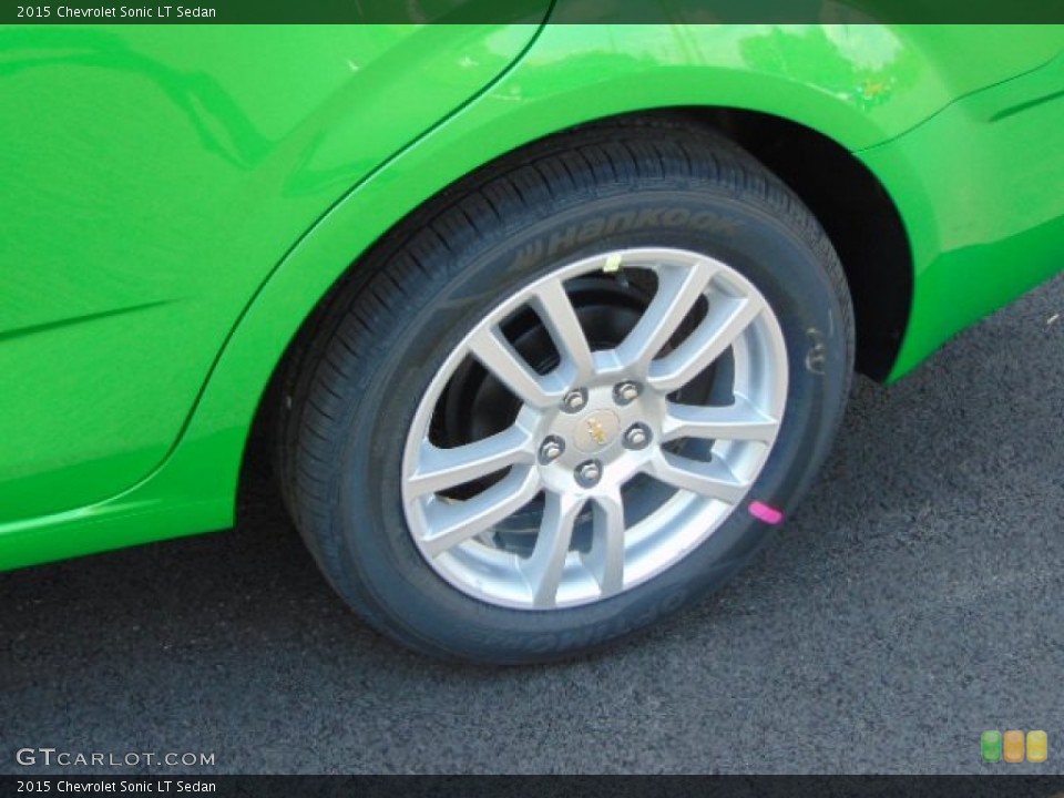 2015 Chevrolet Sonic LT Sedan Wheel and Tire Photo #97031166