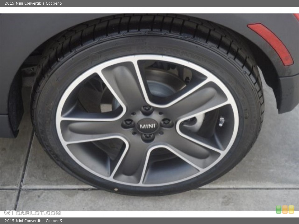 2015 Mini Convertible Cooper S Wheel and Tire Photo #97040031