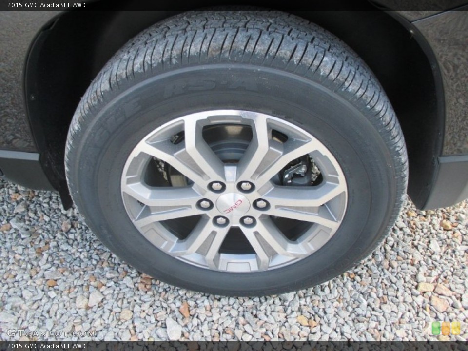 2015 GMC Acadia SLT AWD Wheel and Tire Photo #97040907