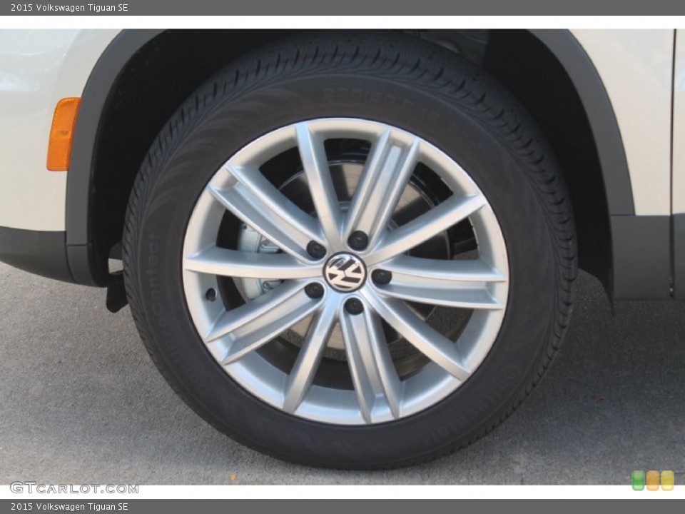 2015 Volkswagen Tiguan SE Wheel and Tire Photo #97044735