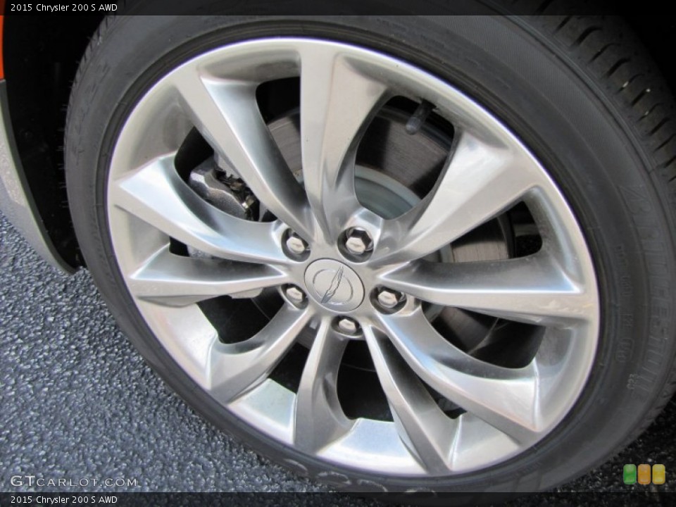 2015 Chrysler 200 S AWD Wheel and Tire Photo #97047191