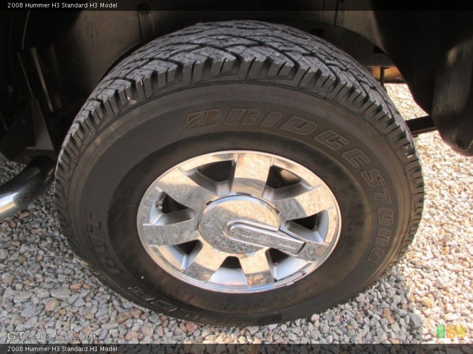 2008 Hummer H3 Wheels and Tires