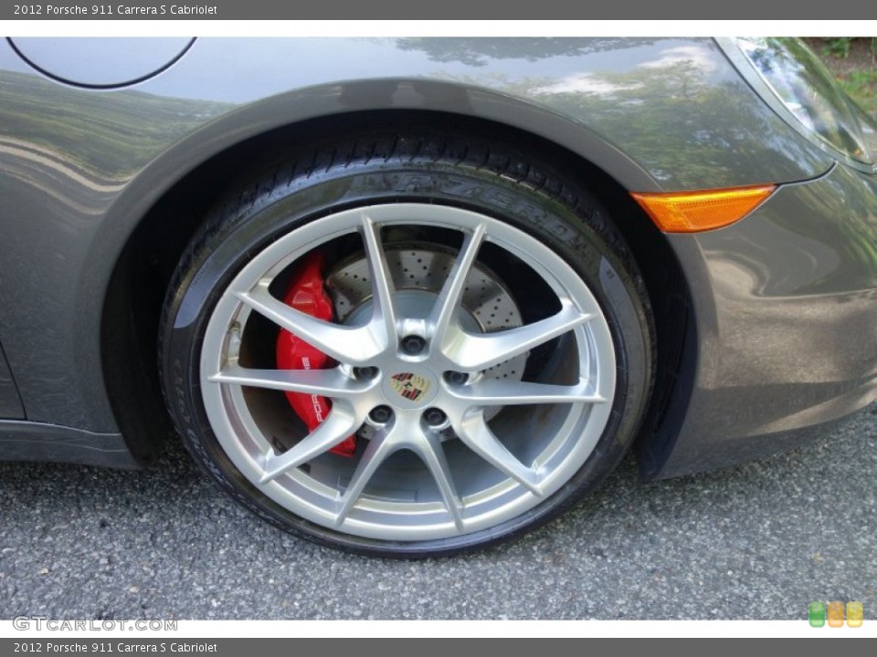 2012 Porsche 911 Carrera S Cabriolet Wheel and Tire Photo #97051838