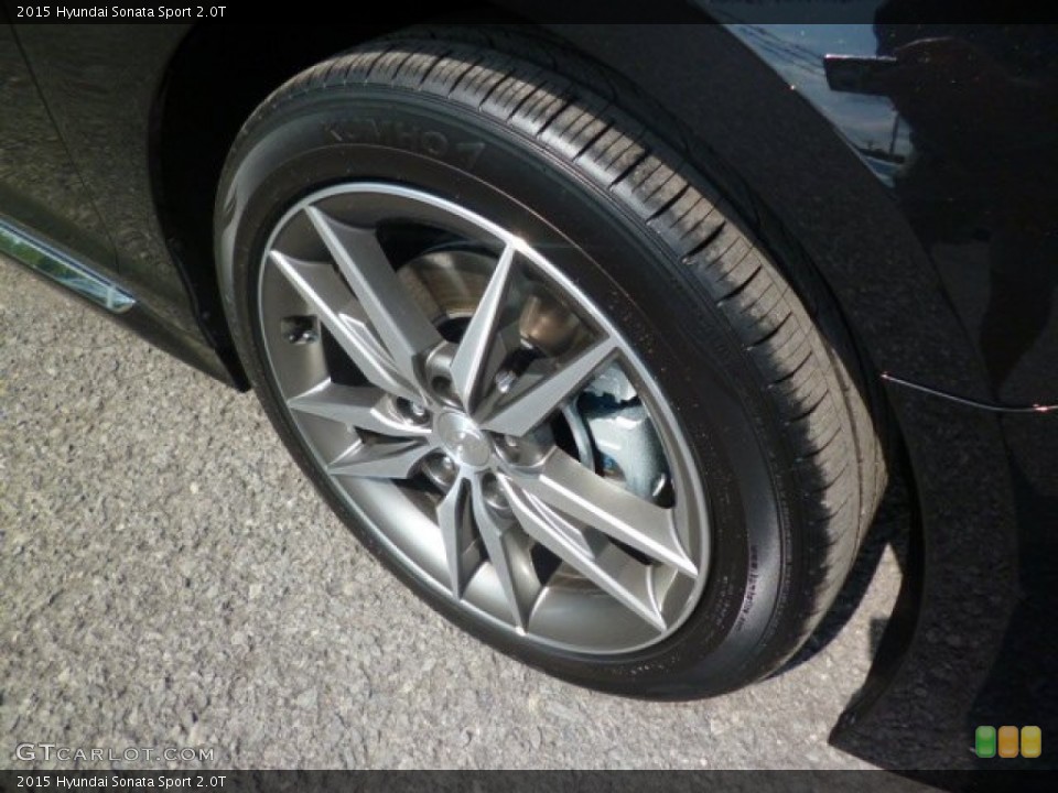 2015 Hyundai Sonata Sport 2.0T Wheel and Tire Photo #97053103