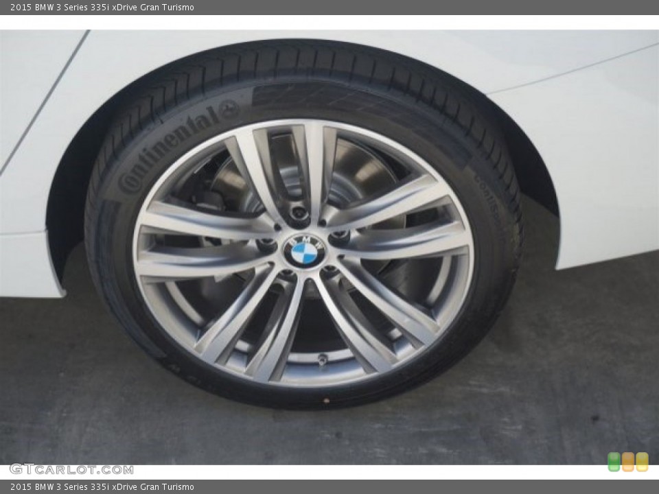 2015 BMW 3 Series 335i xDrive Gran Turismo Wheel and Tire Photo #97062593