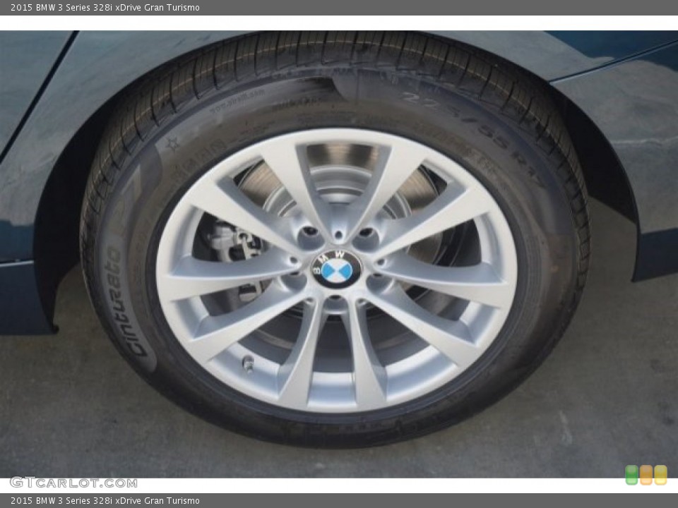 2015 BMW 3 Series 328i xDrive Gran Turismo Wheel and Tire Photo #97062677